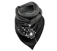 Echarpe Homme - Impression de Pissenlit Super Douce Sensation de Luxe Unisexe pour S Et S Écharpe d'hiver (B One Size)