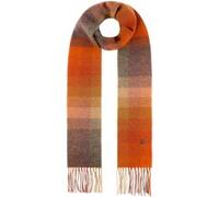 Écharpe John Hanley Colour Check by Lierys orange One Size