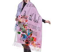 Echarpe La Route S'Élève Pour Te Rencontrer Bénédiction Irlandaise Écharpe En Cachemire Chaude Châle En Cachemire Femme Foulard Echarpe Pour Soiree Fête Plage Mariage