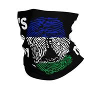 Écharpe Le Drapeau du Lesotho Est dans Mon Adn Balaclava Respirant Couvre-Chef Multifonction Décoration Faciale pour Extérieur Cyclisme Course À Pied