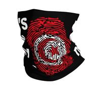 Écharpe Le Drapeau Tunisien Est dans Mon Adn Couvre-Chef Vent Poussière Preuve Balaclava Anti-UV Décoration Faciale pour Randonnée Extérieur Course À Pied