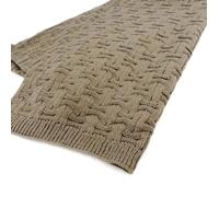 Écharpe - LES TRESORS DE LILY - Zen - Marron - Tressé - Acrylique