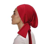 Écharpe longue musulmane élégante avec texture lin cristal et nœud papillon pour un look tendance et#05