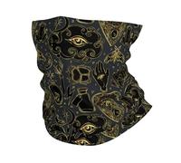 Écharpe Magie Mystique, Symboles Ésotériques Et Maçonniques Noirs Balaclava Durable Cache Cou Antidérapant Couvre-Chef pour Jogging Randonnée Adulte 25X50Cm
