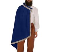 Écharpe médiévale - Cape de costume de chevalier de 51,18 pouces | Demi-cape Renaissance - Accessoire de guerrier vintage en polyester, étui élégant. Ce foulard élégant ajoute une touche de fantaisie