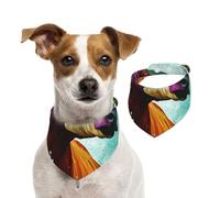 Écharpe mi-humaine et demi-angus Bull pour animal domestique, bandanas pour chien, printemps, été, en coton doux, accessoires réglables pour petits, moyens et grands, filles, garçons, chiots de petite