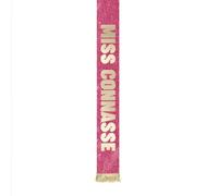 Echarpe miss dore a paillettes miss connasse