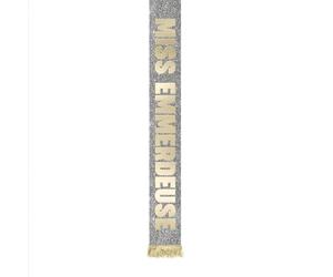 Echarpe miss dore a paillettes miss emmerdeuse