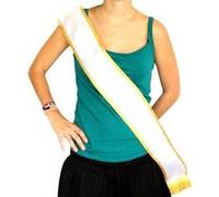 Echarpe Miss ou Mister personnalisable avec feutre