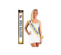 Echarpe Humoristique miss Raleuse Bleue - Bleu Blanc