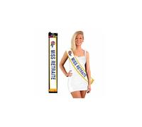 ECHARPE MISS RETRAITE BLEUE