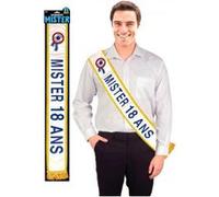 Echarpe Mister 18 Ans Bleue - Bleu Bleu G