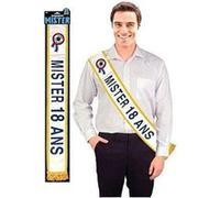 ECHARPE MISTER 18 ANS BLEUE