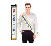 ÉCHARPE MISTER RETRAITE BLEU