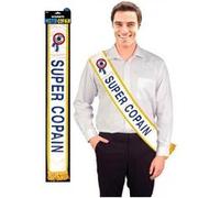 Echarpe - Mister super copain - Déguisement - Fête - Anniversaire G