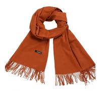 Écharpe - MOBIGARLAN - M17C22 - Tissu doux - 200x70CM - Hiver - Café clair