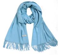 Echarpe - MOBIGARLAN - M17C26 - Tissu Doux - 200x70CM - Hiver - Bleu Clair