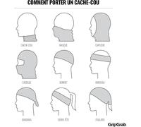 Écharpe Multifonction Cyclisme Tour De Cou Sport Écharpe Tubulaire Vélo Randonnée Course Cache-Cou Fin Et Léger