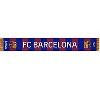Écharpe officielle sous licence FC Barcelone, mécanisme de tissage n° 29 5004 BUT29, bleu et rouge, 140