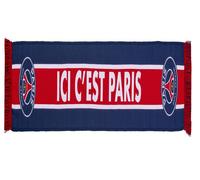 Écharpe - PARIS SAINT GERMAIN - Officielle - Noir - Acrylique - Homme