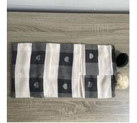 Écharpe Pashmina - SWAT PANY - Crème en cœurs - 70 x 180 cm - Douceur cachemire - Chic