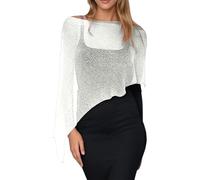 Écharpe Poncho Femme Cachemire Echarpes Bandana Rouge Echarpe Hiver Etole Veste Tube Chale Chaud Laine Foulard en Soie Polaire Grande Snood Scarf Cadeaux Noel Rose Blanche