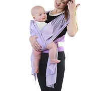 Écharpe Porte-bébé Coton Ergonomique Pour Tout-petit, Nouveau-né, Nourrisson, Enfant Kangourou Pour Hommes Et Femmes (Color : Purple)