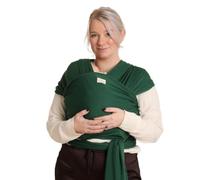 Écharpe porte-bébé de 3,2 à 15,9 kg - Écharpe de portage souple et extensible pour bébé - Sécurité testée - Porte-bébé mains libres - Écharpe pour nouveau-né (pin forestier)