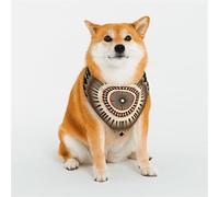 Écharpe pour animal domestique Art Déco élégante Triangle Bid Bandana Accessoire pour animal domestique, lavable pour fille, garçon, chien ou chat, taille M
