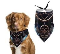 Écharpe pour animal domestique - Bandana pour animaux de compagnie - Motif attrape-rêves - Pour la plupart des chiens et chats
