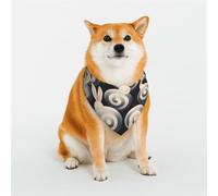 Écharpe pour Animaux de Compagnie Palm Trees on The Beach, Foulard Triangulaire élégant, Bandana, Accessoire pour Animaux de Compagnie, Petite Taille