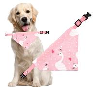 Écharpe pour chien avec logo personnalisé - Bandana personnalisé pour animal de compagnie, polyester lavable pour un usage quotidien