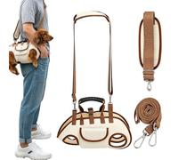 Écharpe pour chien classique, portable, légère et respirante | Sac de transport pour petits animaux pour les voyages quotidiens, la randonnée, les promenades, les vacances, les voyages