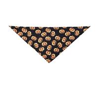 Écharpe pour Chien d'halloween, Serviette de salive pour Animaux de Compagnie,Écharpe pour Chiots d’Halloween | Écharpe Triangulaire réglable en Forme d'araignée et de crâne pour Un Nettoyage Facile