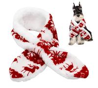 Écharpe pour chien en peluche, collier pour chien en flanelle, écharpe pour animaux de compagnie de vacances pour animaux de compagnie - Écharpe pour animaux de compagnie - Vêtements de vacances pour