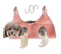 Écharpe pour chien pour le toilettage | Relaxation Pet Toilettage Sling Helper - Aide de retenue de toilettage de relaxation de chien, hamacs de cintres de chat respirants et réglables pour le toilett