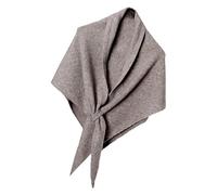 Écharpe pour femme | Châle doux pour femme - Couleur unie Triangle Hiver Cou Accessoires pour Bureau, Festivals, Soirées, Mariages, Automne, Social Voyage Plage, Couleur moka., Refer to description