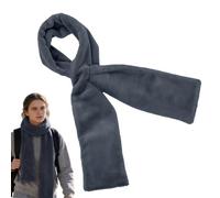 Écharpe pour femme | Collier pour le cou avec poche à fermeture éclair | Écharpe pull à travers pour l'hiver - Pour les rendez-vous froids promenades navettisme université école mère petite amie sœurs