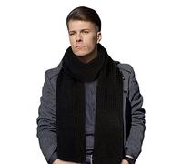 Écharpe pour Femme Écharpe pour Homme Écharpe Chaude D'hiver Écharpe Tricotée Douce pour Hommes Écharpe D'hiver