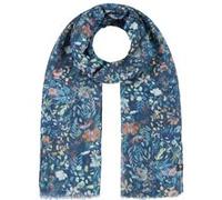 Écharpe pour Femme Vealona Flowers by Fraas bleu One Size