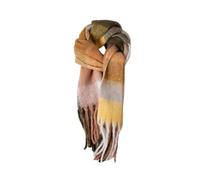 Écharpe pour femmes Student Rainbow Contrasting Scarf, Fluffy Winter Versatile Scarf, Fashionable And Sweet Scarf, Lazy And Soft Sticky Scarf Écharpes chaudes d'hiver (Color : 5, Size : 39cm*230cm)