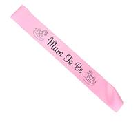 Écharpe pour future maman - Décoration de fête prénatale - Rose - Design professionnel