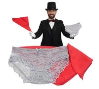 Écharpe pour tour de magie - Écharpe créative Sous-vêtements Accessoires de scène Accessoire de spectacle de scène - Écharpes de scène de comédie innovantes Accessoires de magicien pour fête