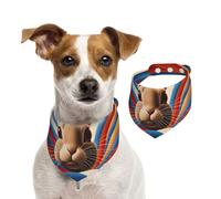 Écharpe punk lapin pour animal domestique, bandanas printemps été coton doux pour chiot, accessoires réglables pour petite, moyenne et grande fille, garçon, chiot