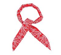 Écharpe rafraîchissante pour le cou, bandana Instant Chill Bandeau Refroidisseurs de cou Serviette froide, cravate trempée imprimée pour femme, par temps chaud et activité de plein air, rouge x