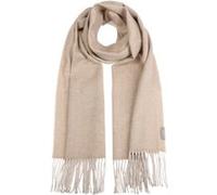 Écharpe Recycled Wool Mix Doubleface by Fraas beige clair One Size
