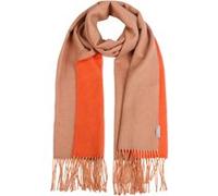 Écharpe Recycled Wool Mix Doubleface by Fraas orange One Size