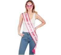 Echarpe rose J'enterre ma vie de jeune fille