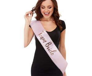 Écharpe rose Team Bride EVJF adulte