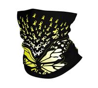 Écharpe Sensibilisation De L'Enfance Couvre-Chef Respirant Balaclava Multifonction Cache Cou pour Cyclisme Course À Pied Randonnée 25X50CM